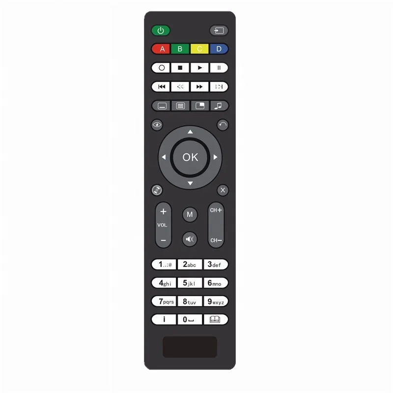 Top quality newest universal set top box remote control customized function for home application