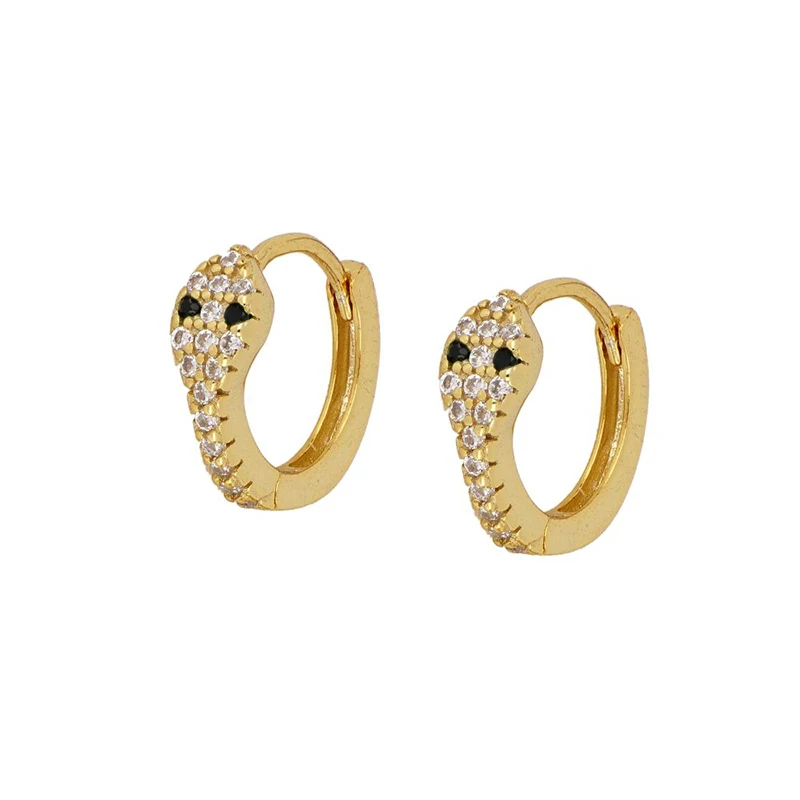 CANNER High End 18K Real Gold Plated Hollow Chunky Hoop snake Earring s925 sterling silver diamond Earrings for girls
CANNER High End 18K Real Gold Plated Hollow Chunky Hoop snake Earring s925 sterling silver diamond Earrings for girls