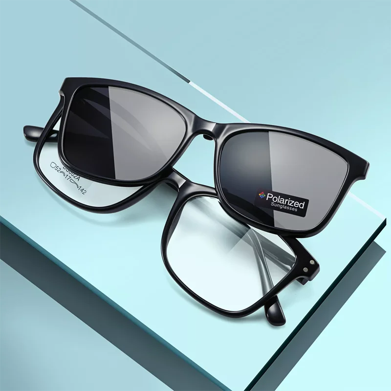 2022 New Trendy Unisex Magnetic CP Eyeglasses With Polarized Clip On Sunglasses Frame, 4 colors
2022 New Trendy Unisex Magnetic CP Eyeglasses With Polarized Clip On Sunglasses Frame, 4 colors