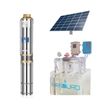 HD-4SC6-56-48-750 48 volt dc surface kit solar powered hybrid water pump and panel/1hp solar power water pump