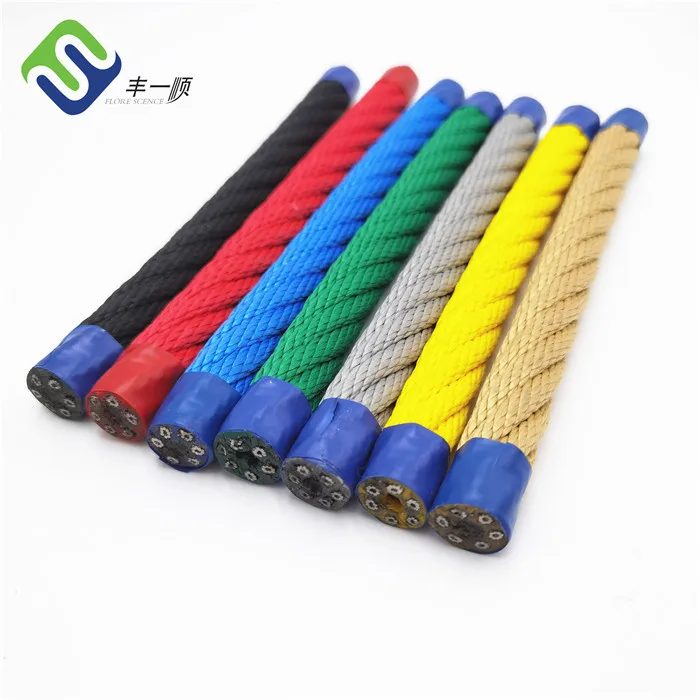 Super High Breaking Load Polyester Cover With Steel Wire Core For Outdoor Rope Structure
Super High Breaking Load Polyester Cover With Steel Wire Core For Outdoor Rope Structure