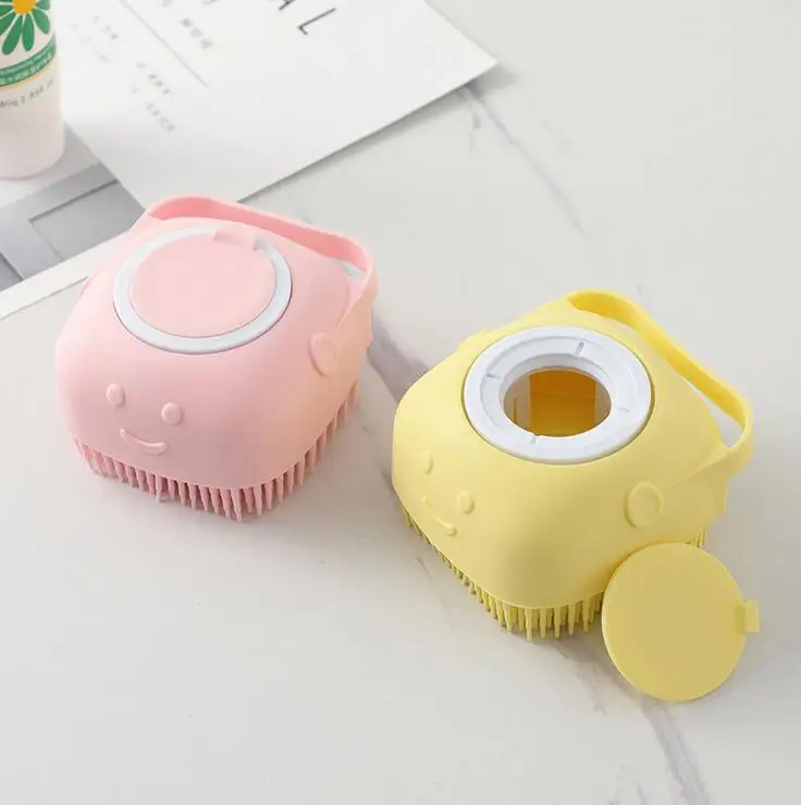 Best Silicone Baby Bath Brush Body Massage Brush. Children can use the shower ball, with Shampoo Bottle Design
Best Silicone Baby Bath Brush Body Massage Brush. Children can use the shower ball, with Shampoo Bottle Design