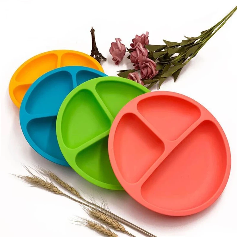 Factory Wholesale Microwave Safe Toddler Baby Silicone Divided Plate Baby Silicone Plate Placemat Silicone Suction Plate Bowl, Red, green, yellow, sky blue, rose
Factory Wholesale Microwave Safe Toddler Baby Silicone Divided Plate Baby Silicone Plate Placemat Silicone Suction Plate Bowl, Red, green, yellow, sky blue, rose