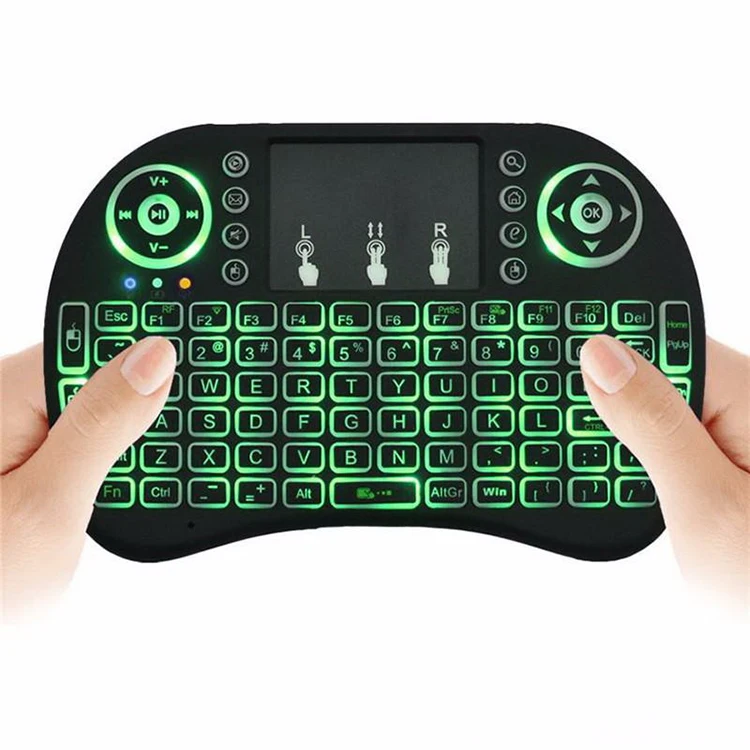 I8 Keyboard Mini wireless keypad mouse 2.4G air key mouse computer TV set-top box Android mobile phone remote
I8 Keyboard Mini wireless keypad mouse 2.4G air key mouse computer TV set-top box Android mobile phone remote