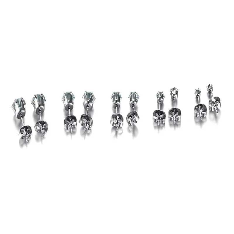 Qings Simple Design Wholesale Zircon Diamond Minimalist Stainless Steel Stud Earrings
Qings Simple Design Wholesale Zircon Diamond Minimalist Stainless Steel Stud Earrings