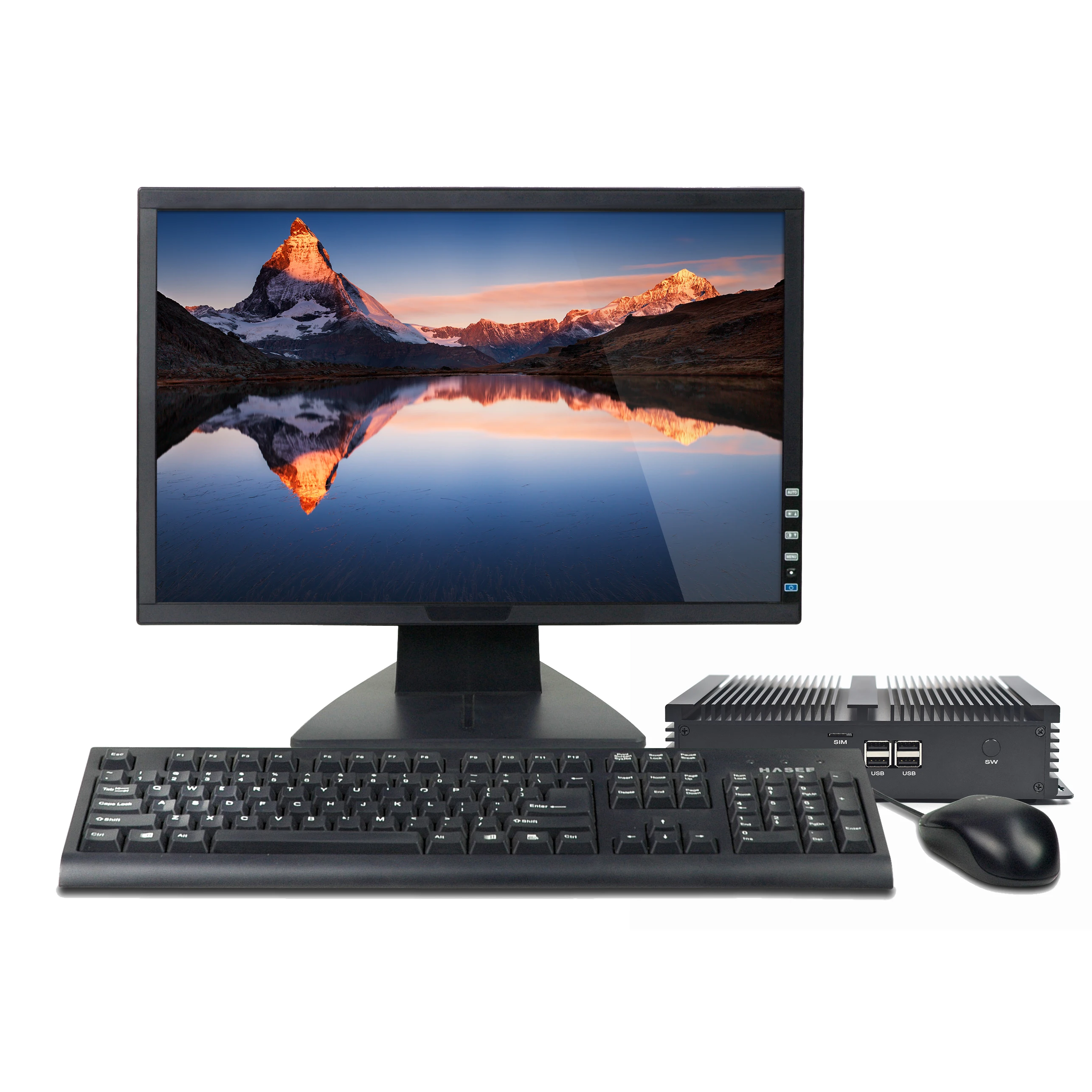 Popular Fanless dual core i3 Mini Industrial PC Desktop Computer model H4-T-i3-8145u
Popular Fanless dual core i3 Mini Industrial PC Desktop Computer model H4-T-i3-8145u