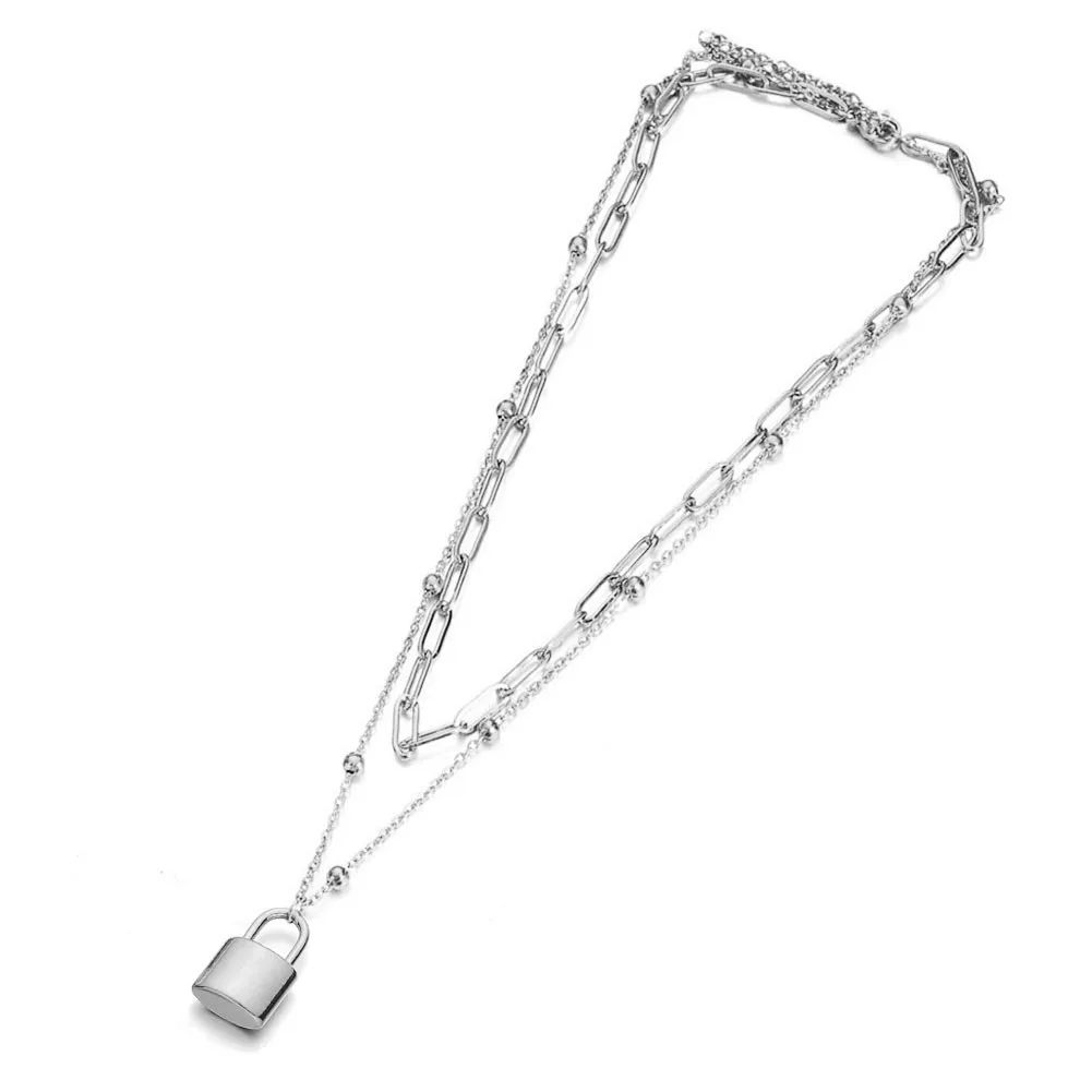 European Hip Hop Style Key Pendant Stainless Steel Necklace for women jewelry, Gold color/silver
European Hip Hop Style Key Pendant Stainless Steel Necklace for women jewelry, Gold color/silver