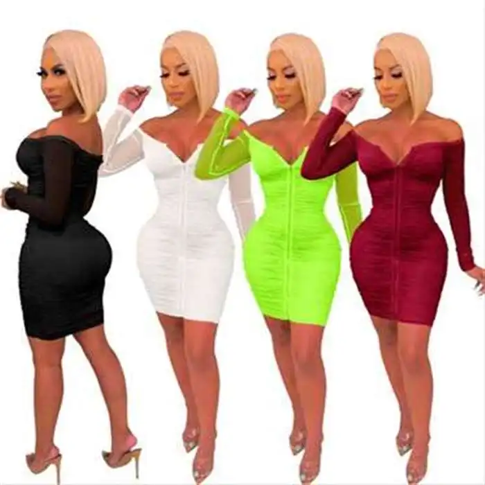 Clothes Vendor for new autumn fashion pakistani sexy girls long sleeve zipper nightclub dress, Picture
Clothes Vendor for new autumn fashion pakistani sexy girls long sleeve zipper nightclub dress, Picture