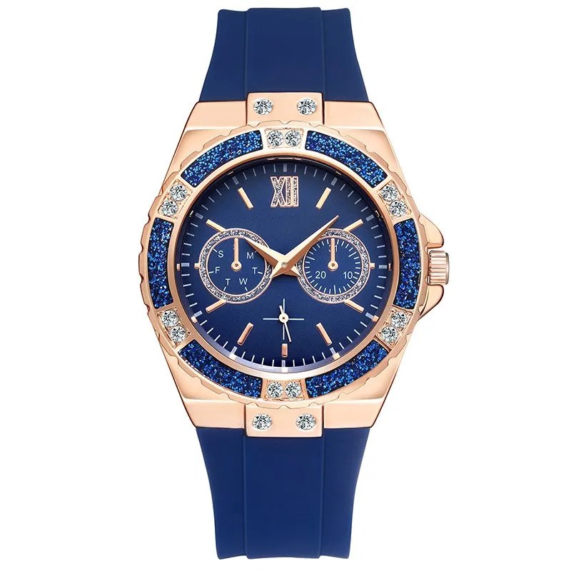 2021 New Fashion Women's Diamond Watch Timing Sports Simulation Women's Watch Custom your own Logo Waterproof Quartz Watch, Picture shows
2021 New Fashion Women's Diamond Watch Timing Sports Simulation Women's Watch Custom your own Logo Waterproof Quartz Watch, Picture shows