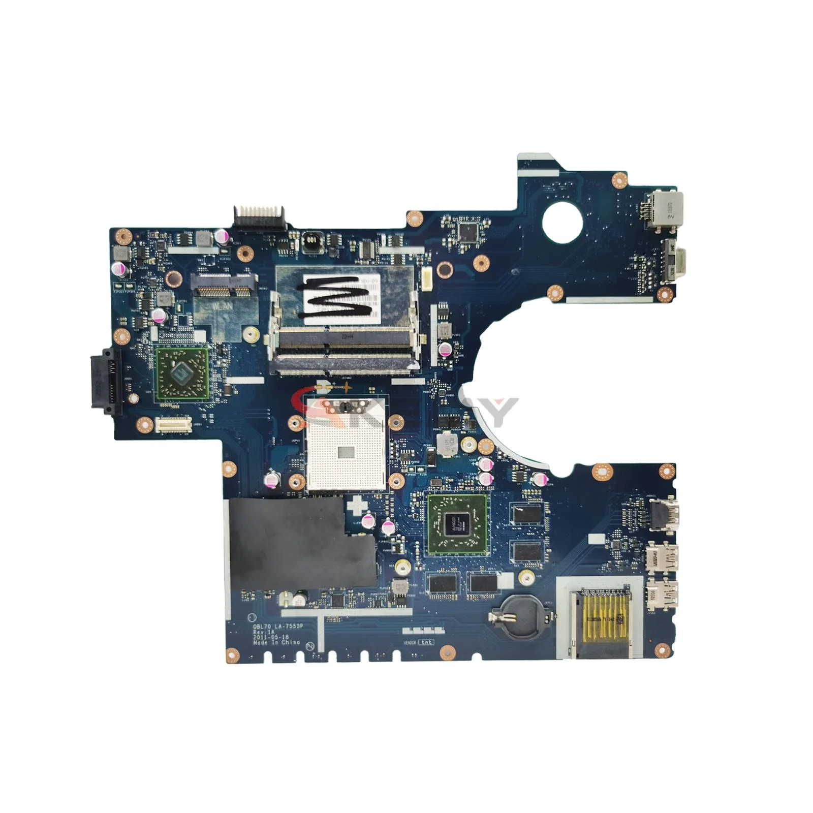 K73T For ASUS K73T K73TA X73T K73TK R73T QBL70 LA-7553P HD7670M Laptop Motherboard Mainboard 100% Test OK
K73T For ASUS K73T K73TA X73T K73TK R73T QBL70 LA-7553P HD7670M Laptop Motherboard Mainboard 100% Test OK