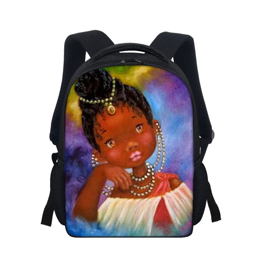 African American Black Girl Just a Girl School Bags for Girls Kids Toddler Backpack Kindergarten 12 Inch School Small Bookbag, Customized color 
African American Black Girl Just a Girl School Bags for Girls Kids Toddler Backpack Kindergarten 12 Inch School Small Bookbag, Customized color