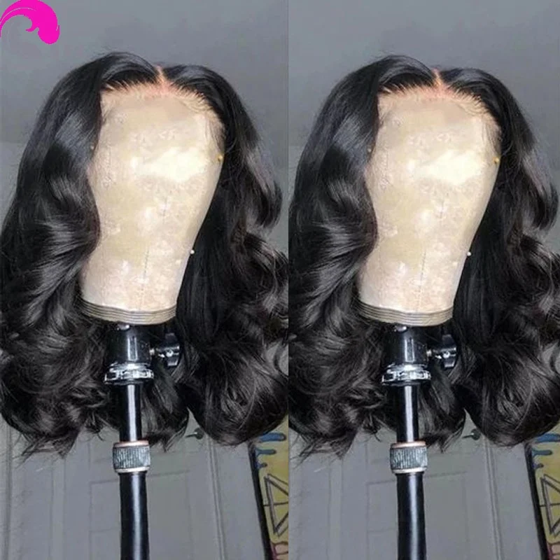 AFL Wholesale 100% Virgin Brazilian Hair Black Cheap 4*4/13*4 Closure Short Bob Wigs Human Hair Lace Front
AFL Wholesale 100% Virgin Brazilian Hair Black Cheap 4*4/13*4 Closure Short Bob Wigs Human Hair Lace Front