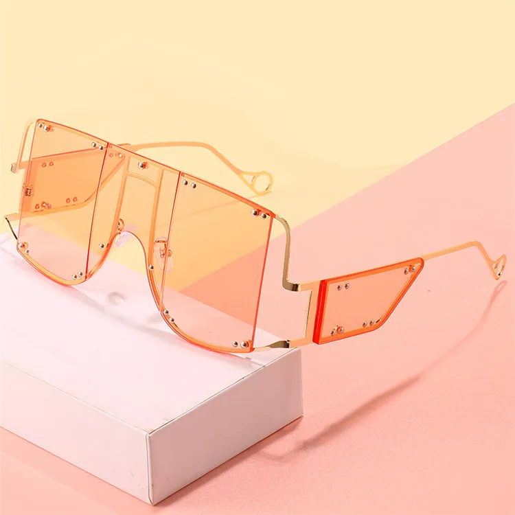 2020 Oversized Steampunk Square Big Frame One-Piece Punk Style Metal Frame Party Sunglasses, Mix color or custom colors
2020 Oversized Steampunk Square Big Frame One-Piece Punk Style Metal Frame Party Sunglasses, Mix color or custom colors