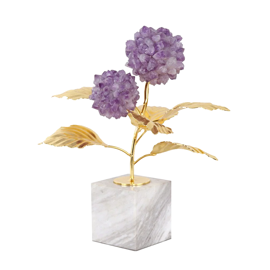 Modern Design Art Deco Furniture Decor Table Living Room Purple Crystal Flowers for Decoration, Plating
Modern Design Art Deco Furniture Decor Table Living Room Purple Crystal Flowers for Decoration, Plating