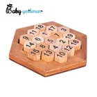 Most popular wooden puzzle toy educational math games for kids Z11036C
