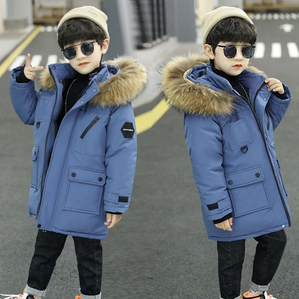 -30 Degrees Boys Clothes Parka Coat For Winter 2021 New Thick Clothing Warm Padded Cotton Jackets Children Outwear Kids Snowsuit
-30 Degrees Boys Clothes Parka Coat For Winter 2021 New Thick Clothing Warm Padded Cotton Jackets Children Outwear Kids Snowsuit