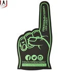 Factory customize EVA big foam finger cheering foam hand for promotion advertising fans party events gift