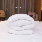 100% cotton white down comforter/microfiber quilt/polyester duvet cover for hotel/home/hospital