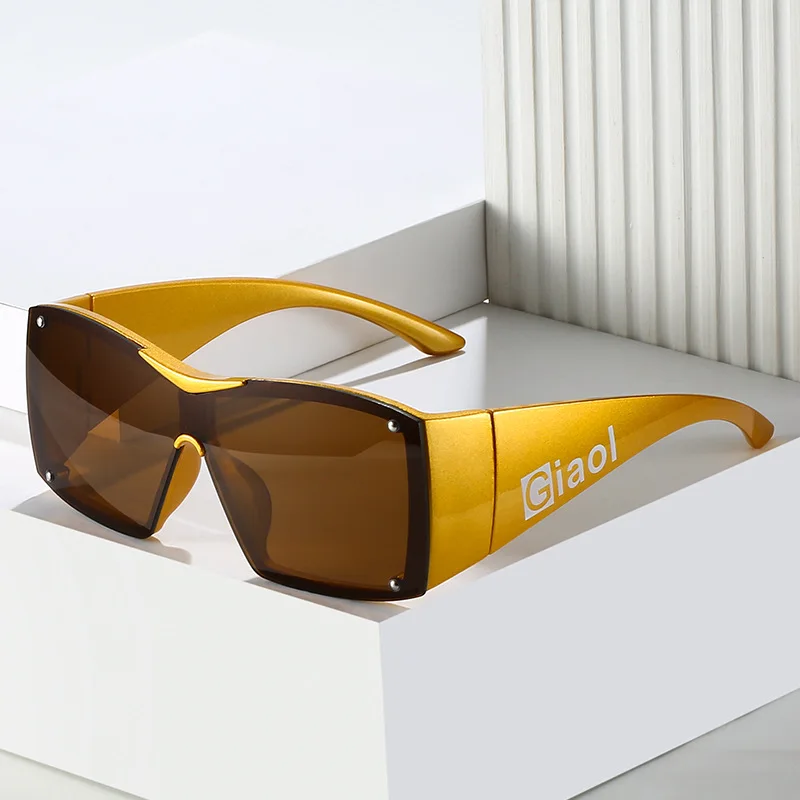 2023 Fashion Personalized Uv400 Sun Shades Glasses For Men Women Custom Logo One Piece Lens Square Big Frame Sunglasses
2023 Fashion Personalized Uv400 Sun Shades Glasses For Men Women Custom Logo One Piece Lens Square Big Frame Sunglasses