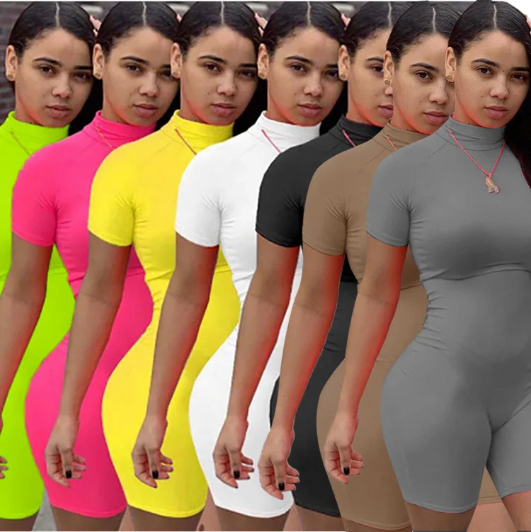 2021 hot selling womens jumpsuit rompers biker short set outfit women bodycon one piece jumpsuit, Picture 
2021 hot selling womens jumpsuit rompers biker short set outfit women bodycon one piece jumpsuit, Picture