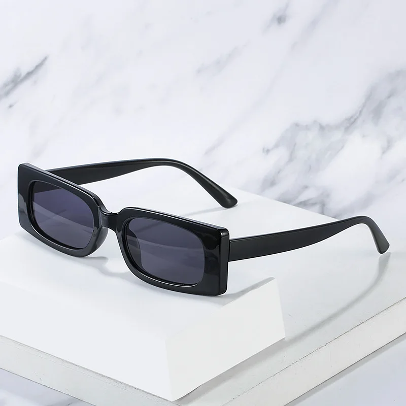 Trendy newest women men small frame rectangular shades square sun glasses unisex rectangle black sunglasses
Trendy newest women men small frame rectangular shades square sun glasses unisex rectangle black sunglasses