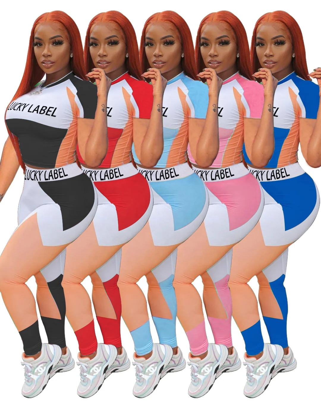 2021 Women Lucky Label Two Piece Outfits Joggers Sets Ladies Summer Spring Clothing 2 Piece Sweatpants joggers Tracksuits
2021 Women Lucky Label Two Piece Outfits Joggers Sets Ladies Summer Spring Clothing 2 Piece Sweatpants joggers Tracksuits