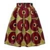 ZH099 Stylish African Kitenge Print Design Long Skirt Women Casual Skirt For Dating