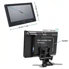 Cheap 1024X600 7 inch TFT HD-MI VGA AV input HD 1080P Desktop Display Screen Small mini Raspberry CCTV PC TV Lcd monitor