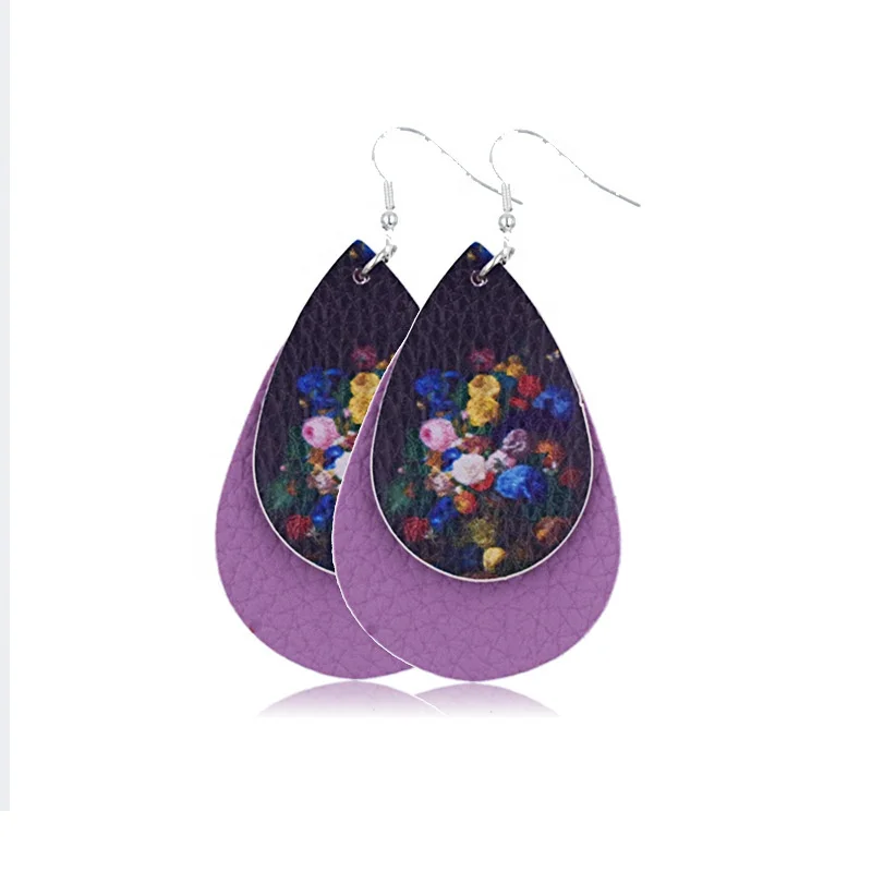 2021 wholesale Fashion ladies Jewelry pu leather earrings for Women Valentine's Day earrings, Picture
2021 wholesale Fashion ladies Jewelry pu leather earrings for Women Valentine's Day earrings, Picture