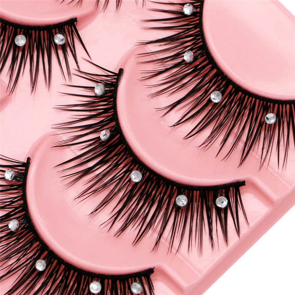 Queena Natural Makeup Band Full Diamond 5 Diamond 817 Thick Cross Fibrous Hardstem False Lashes Wholesale
Queena Natural Makeup Band Full Diamond 5 Diamond 817 Thick Cross Fibrous Hardstem False Lashes Wholesale