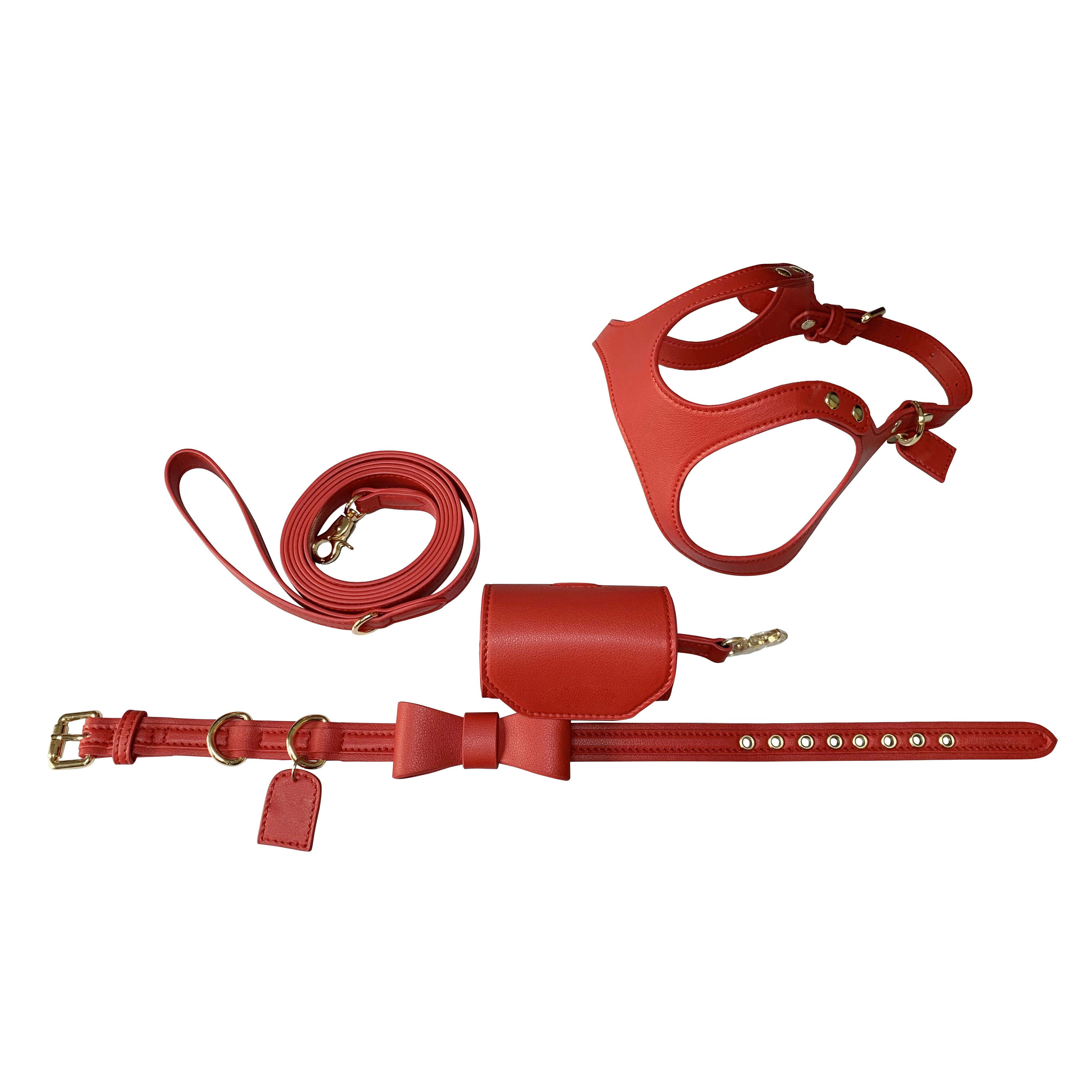 Christmas gift pet products dog glasses harness dog collar leash poop bag sets for dog walking training, Customized color
Christmas gift pet products dog glasses harness dog collar leash poop bag sets for dog walking training, Customized color