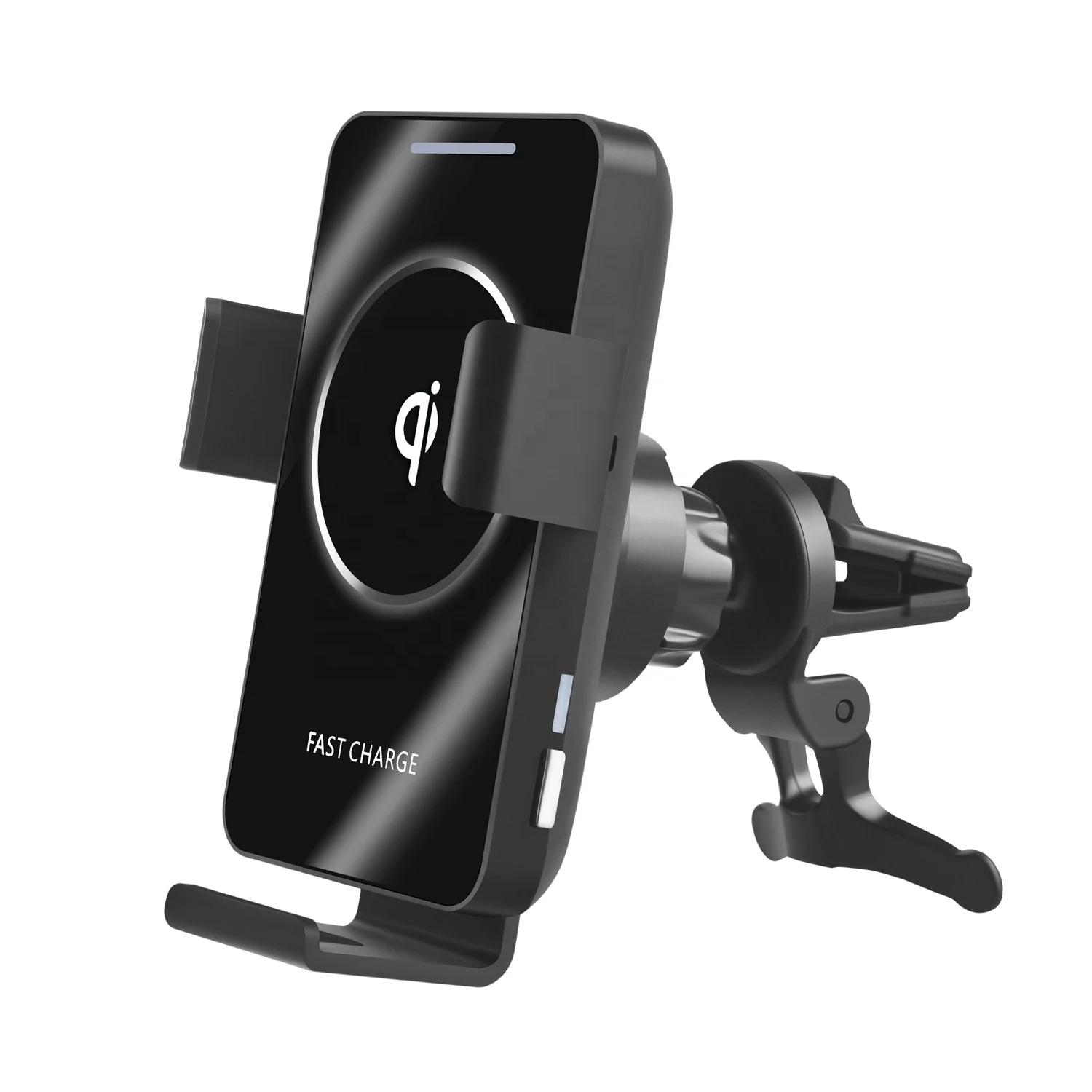 Automatic FOD Sensor 2-Coil Car Wireless Charger Phone Holder for Samsung Galaxy Z Flip, KC:R-R-1tn-C26D, Black with rubber coating finishes
Automatic FOD Sensor 2-Coil Car Wireless Charger Phone Holder for Samsung Galaxy Z Flip, KC:R-R-1tn-C26D, Black with rubber coating finishes