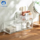 YongJing Plexiglass Drawer Cotton Pad Box Acrylic Makeup Organizer Cosmetic Storage