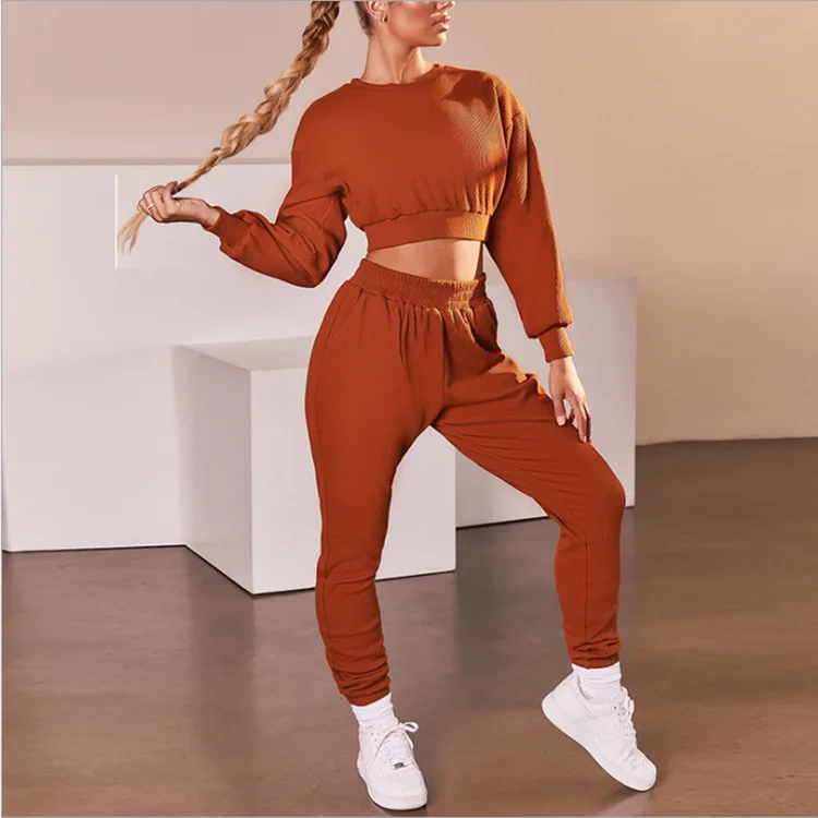 best seller sweater suit women's 2021 autumn and winter pit strip sports fitness home leisure suit casual 2 piece set women
best seller sweater suit women's 2021 autumn and winter pit strip sports fitness home leisure suit casual 2 piece set women