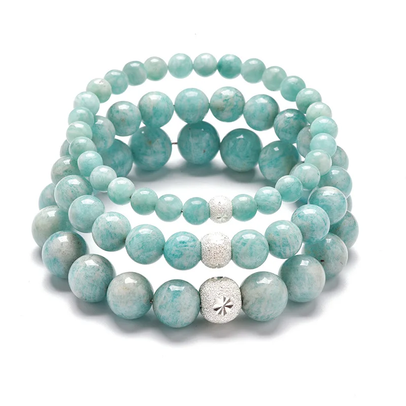 NAPOLN Natural Stone Beads Premium Best Selling 6/8/10mm Amazonite Bracelet, Photo color
NAPOLN Natural Stone Beads Premium Best Selling 6/8/10mm Amazonite Bracelet, Photo color