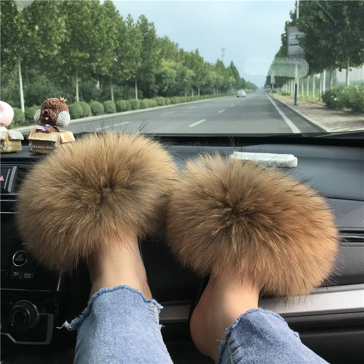 Fur Slides For Women Raccoon Fur Slides Slippers Real Raccoon Fur Slides, Customized color
Fur Slides For Women Raccoon Fur Slides Slippers Real Raccoon Fur Slides, Customized color
