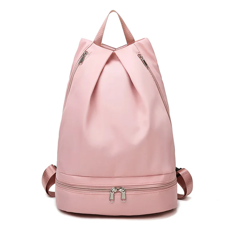 Travel Pink Polyester Waterproof Beach Storage Backpack Sports Equipment Swimming Gym Separation Woman Swim Drawstring Bag
Travel Pink Polyester Waterproof Beach Storage Backpack Sports Equipment Swimming Gym Separation Woman Swim Drawstring Bag