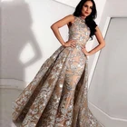 A015 Wholesale 2020 prom gown embroidered sexy elegent dress for women