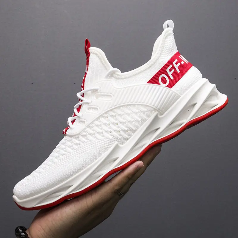 Hot Selling Breathable Rubber Mesh Fly Knitted Surface Sports Shoes Men New Model Sport Shoes
Hot Selling Breathable Rubber Mesh Fly Knitted Surface Sports Shoes Men New Model Sport Shoes