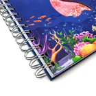 Promotional Printed hollow out hardcover Liquid notebook with customized logo