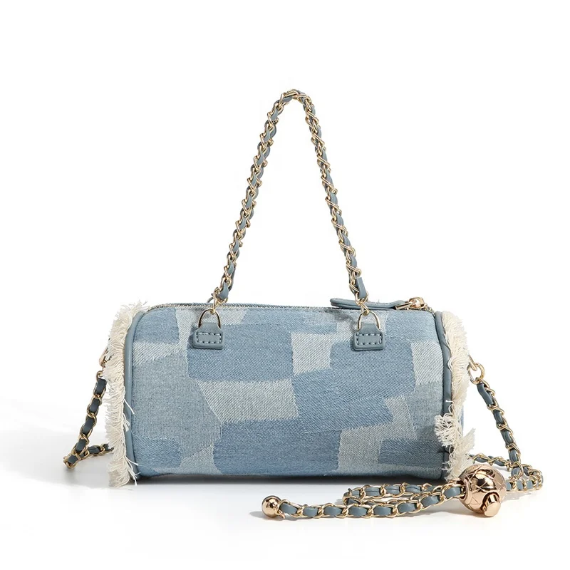 Luxury Cylinder Shape Custom Bags Pu Leather Chain Strap Women Crossbody Bags Messenger
Luxury Cylinder Shape Custom Bags Pu Leather Chain Strap Women Crossbody Bags Messenger