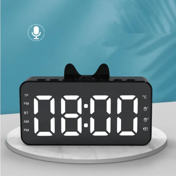 High Quality With Mobile Phone Holder Digital Display Alarm Clock OEM Customized Desk & Table Clocks Speaker Alarm Clock, Black,white,pink
High Quality With Mobile Phone Holder Digital Display Alarm Clock OEM Customized Desk & Table Clocks Speaker Alarm Clock, Black,white,pink