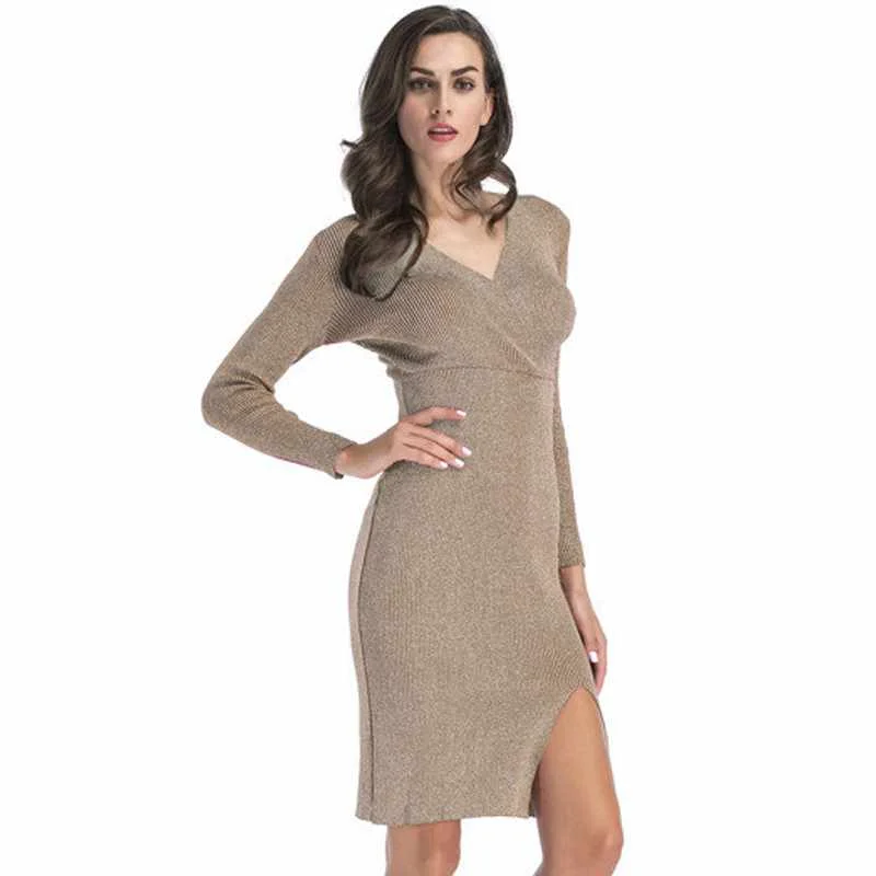 Wholesale Designer Brand Bodycon Woman Sweater Fashion Maxi Tunic Lurex Knitting women long knitted dress, A variety of color
Wholesale Designer Brand Bodycon Woman Sweater Fashion Maxi Tunic Lurex Knitting women long knitted dress, A variety of color