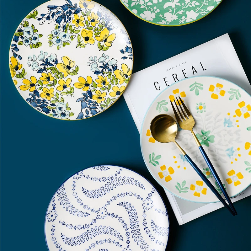 Japanese Ceramic Tableware Charge Plate Set f For Home Hotel Ceramic Plates 1116, Colorful
Japanese Ceramic Tableware Charge Plate Set f For Home Hotel Ceramic Plates 1116, Colorful