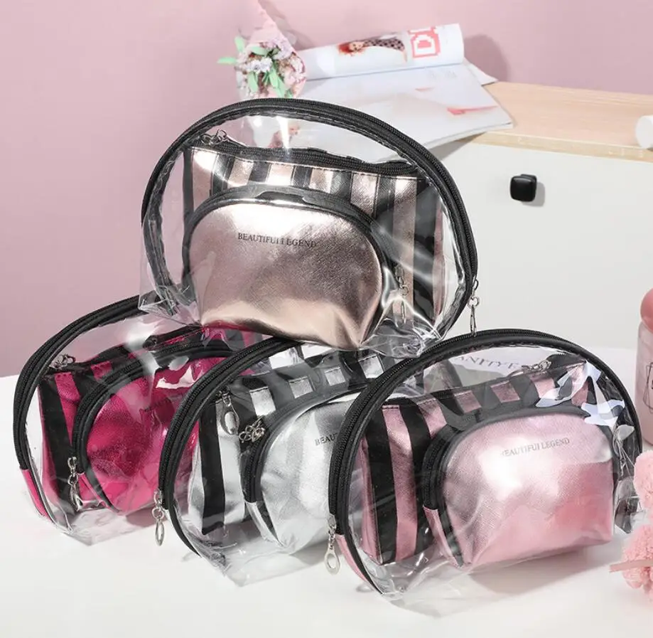 wholesale cute lady women kids 3 piece per shiny pvc pu travel clear cosmetic bag with logo, 4 colors can choose
wholesale cute lady women kids 3 piece per shiny pvc pu travel clear cosmetic bag with logo, 4 colors can choose