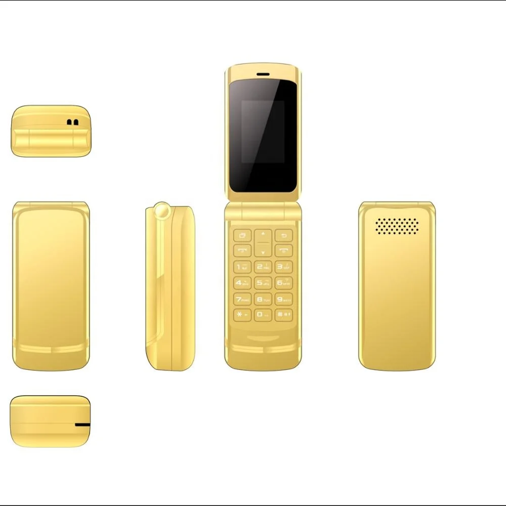 Smallst Flip Cellphone F1 32MB+32MB MTK6261 GSM 300mAh Mini Portable Mobile Phone Gift for Kid, Red,black, gold, blue
Smallst Flip Cellphone F1 32MB+32MB MTK6261 GSM 300mAh Mini Portable Mobile Phone Gift for Kid, Red,black, gold, blue