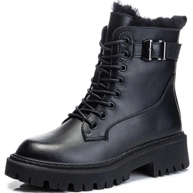 Women Wool Warm Winter Boots for Ladies Sports Snow Boot Shoes Woman Genuine Leather Platform Botas Mujer 2021 Handmade
Women Wool Warm Winter Boots for Ladies Sports Snow Boot Shoes Woman Genuine Leather Platform Botas Mujer 2021 Handmade