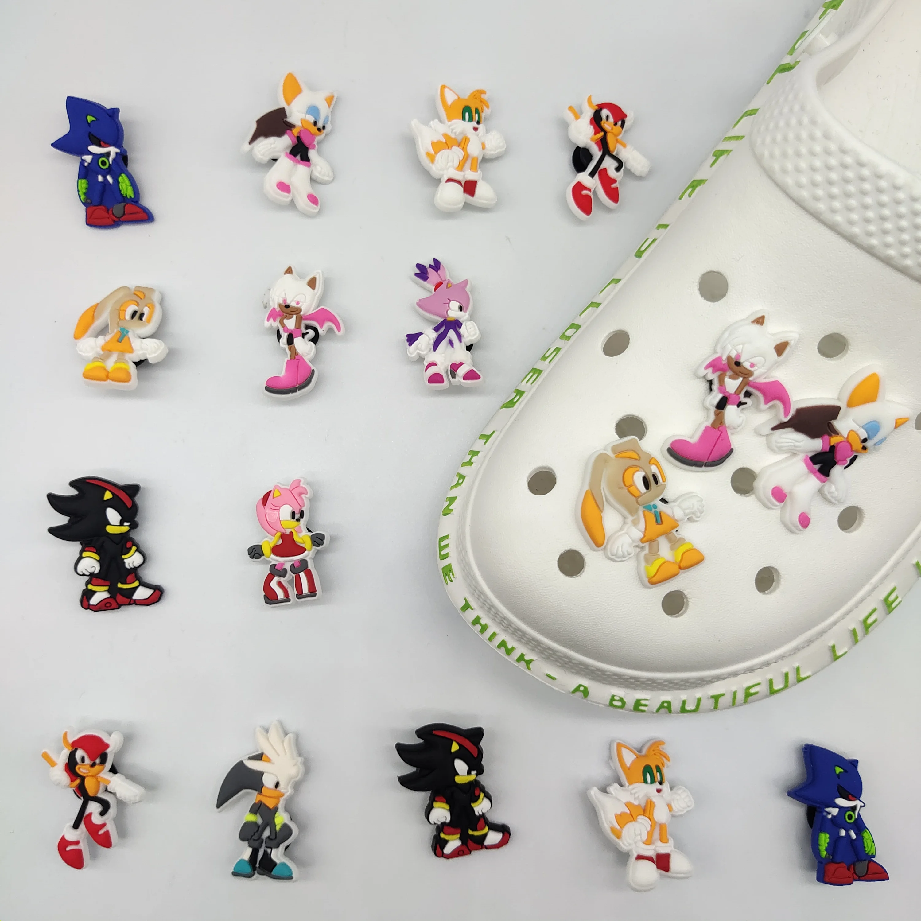 The factory wholesale cartoon custom DIY shoe croc charms pvc soft Shoe decoration As a gift for the child party
The factory wholesale cartoon custom DIY shoe croc charms pvc soft Shoe decoration As a gift for the child party