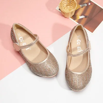 B52871A Korea style girls fashion performance wear fancy princess shoes, Gold/silver 
B52871A Korea style girls fashion performance wear fancy princess shoes, Gold/silver