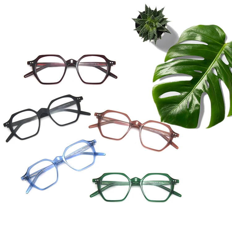 

Stock Clearance Acetate Optical Glasses Wholesale Mix Colors Random Delivery Stainless Eyewear Frame Brand Frame Cheap